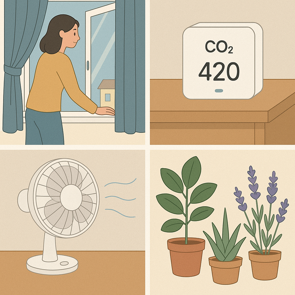 4 sugestii necesare pentru aer curat