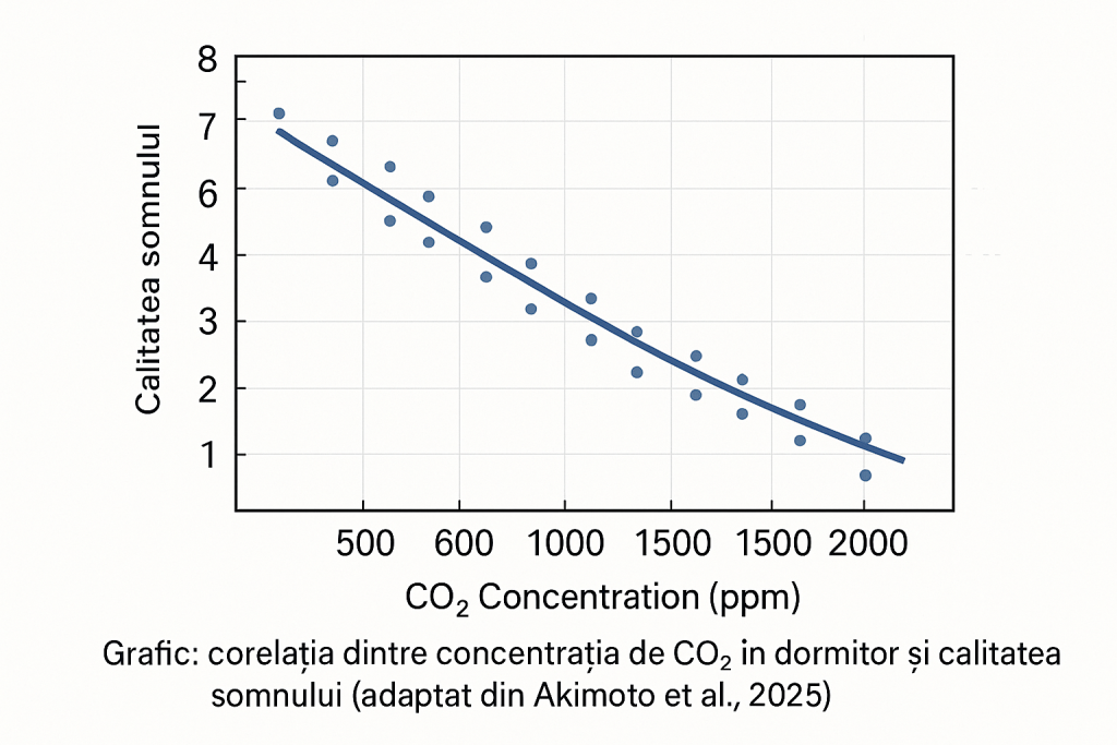 corelatria dintre calitatea aerului si nivelul de co2