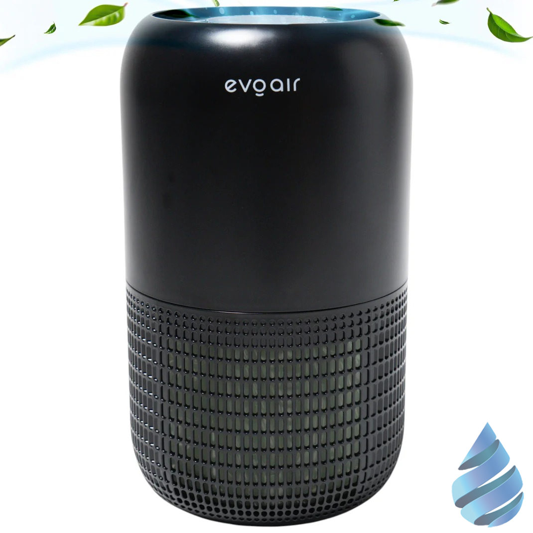 purificator-evoair-yuvo-black-ecovent8 Purificator Yuvo, Lampă UV-C, Filtru 3in1, True Hepa, Carbon Activ - imagine 1